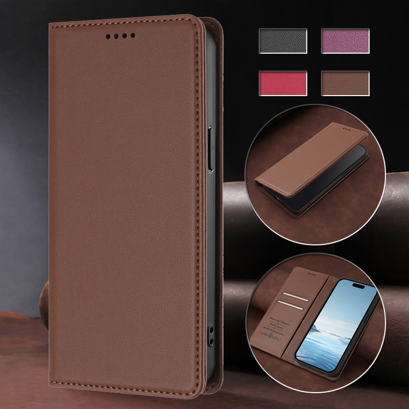Luxury Bags Kl - Anti-diefstal luxe portemonnee flip telefoonhoesje voor
