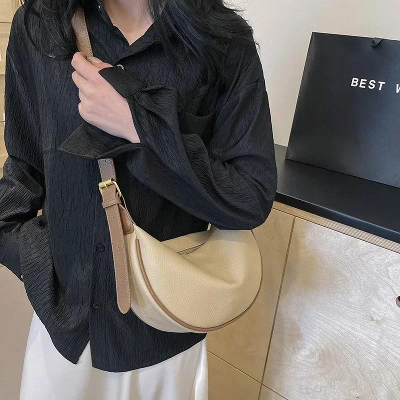 Modevolle effen PU Hobo schoud - Luxury Bags On Sales recensie en prijs
