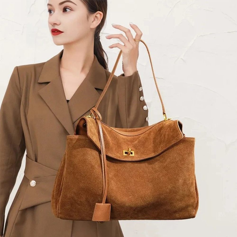 Herfst Winter Dames Suède Echt - Luxury Bags Tote recensie en prijs