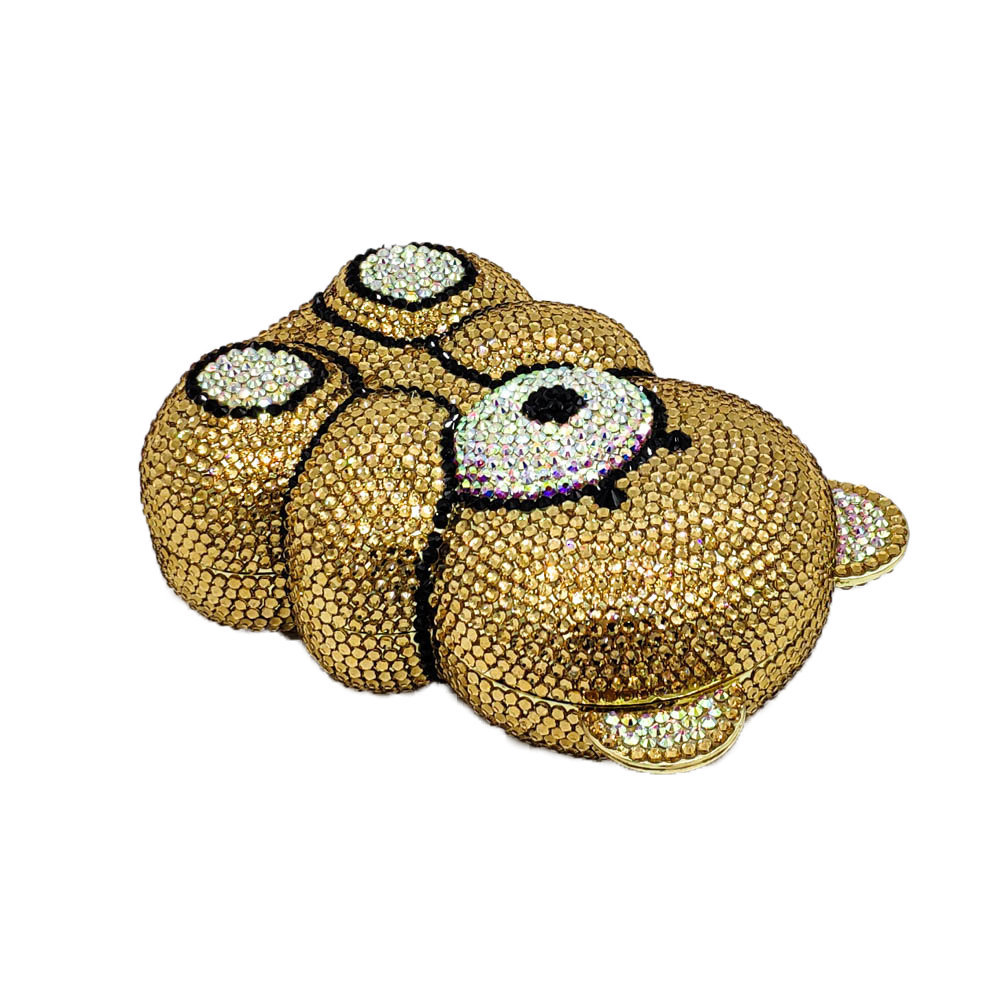 Schattige beer strass avondtas - Luxury Bags Cute recensie en prijs