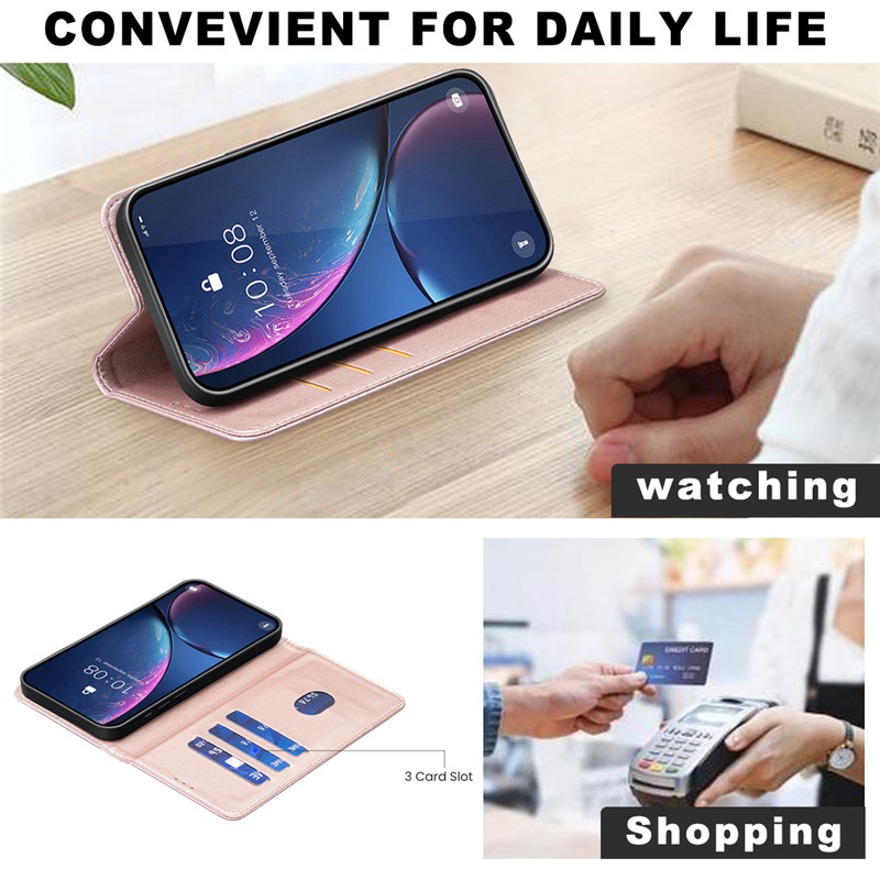 Luxe lederen flip telefoonhoes - Luxury Bags Kl recensie en prijs