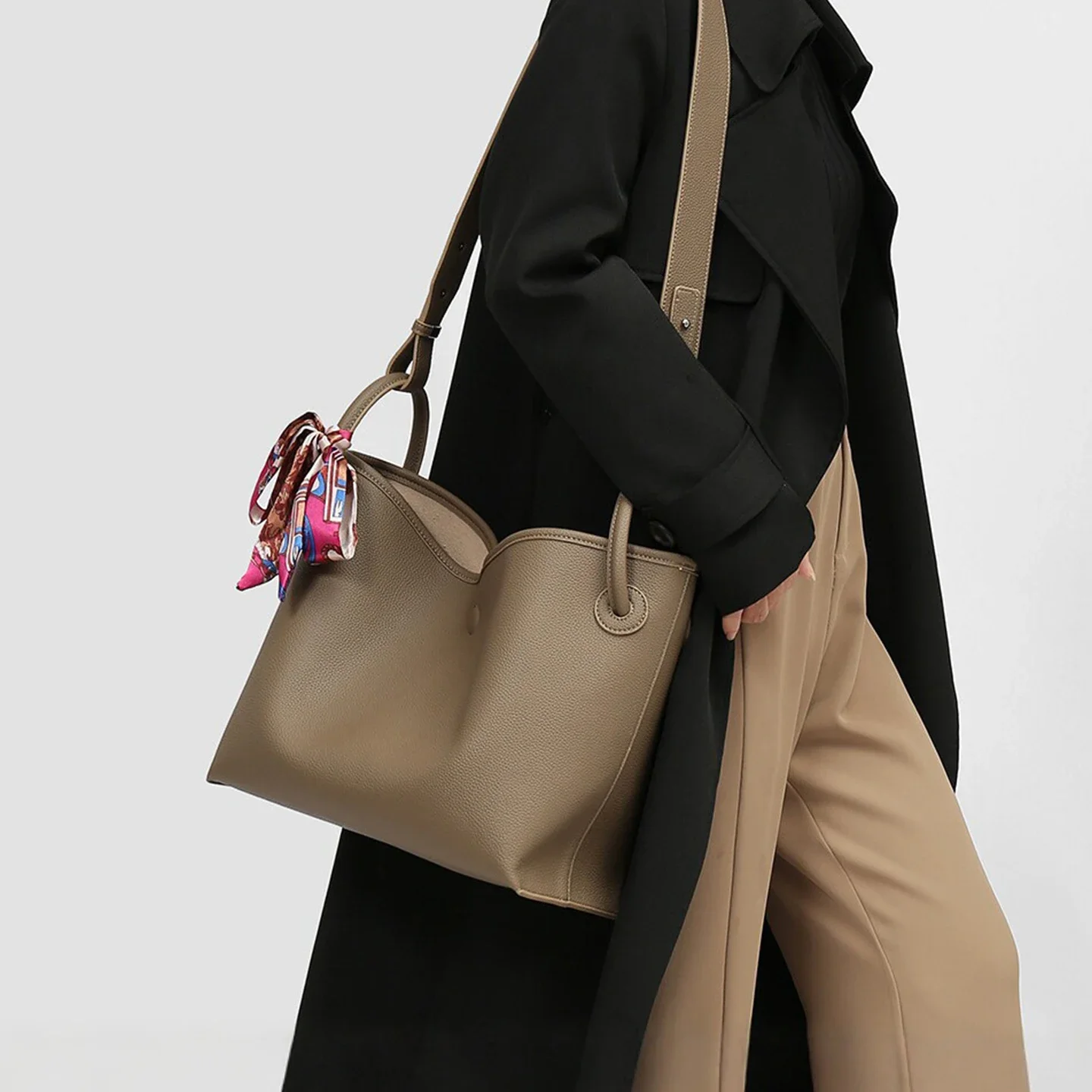 Luxe dames handtas van PU leer - Luxury Bags China recensie en prijs