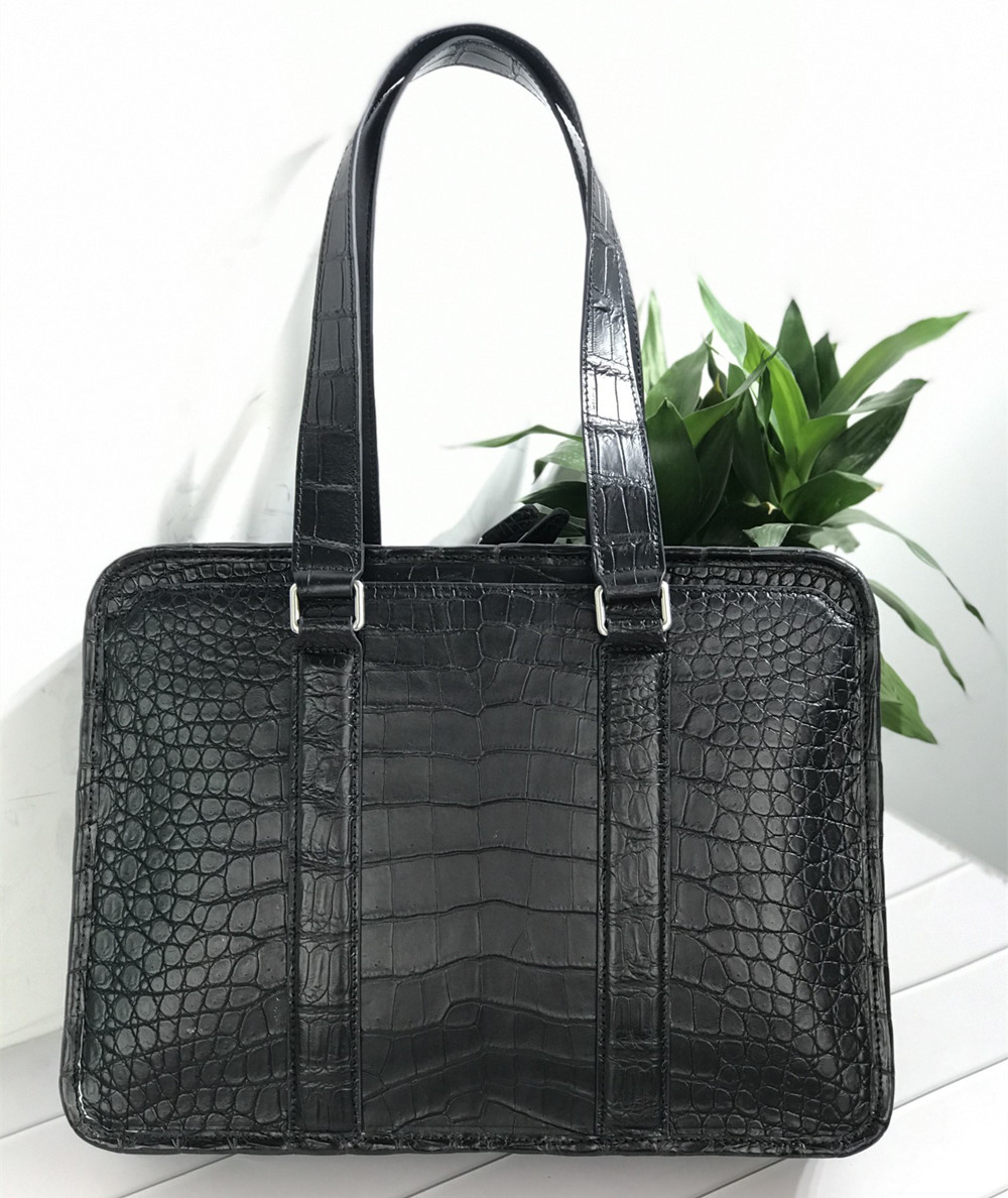 Nieuwe laptoptas van krokodill - Luxury Bags Tote recensie en prijs